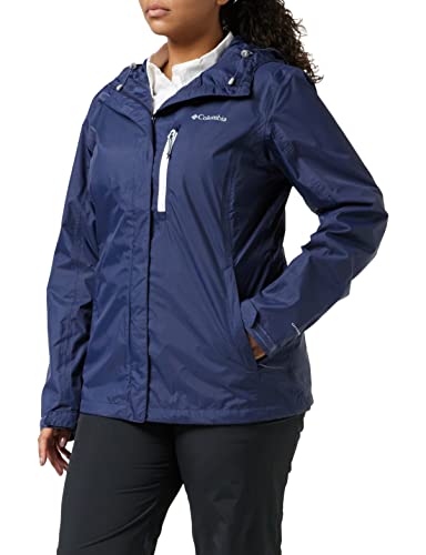 Columbia Pouring Adventure II Jacket, Mujer, Nocturnal, White Zip, M