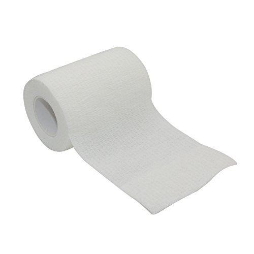 COMOmed Non-woven fabric self-adhesive Bandage venda cohesiva Mascota Vendaje Blanco 7.5cmX4.5m 6 Volumen