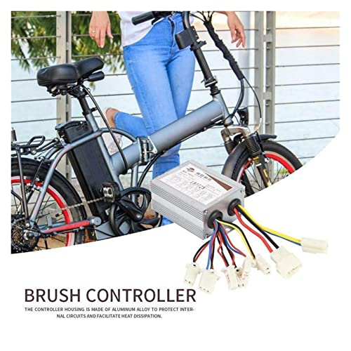 Controlador de scooter Controlador eléctrico de cepillo de bicicleta en for eléctrico corriente continua Piezas de la caja del controlador E-Bike E-Bike del motor fuerte y robusto ( Color : 500W 36V )