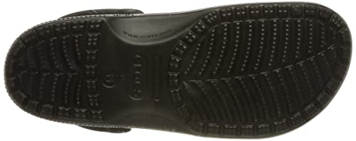 Crocs Classic Clog, Zuecos Unisex Adulto, Black, 46/47 EU