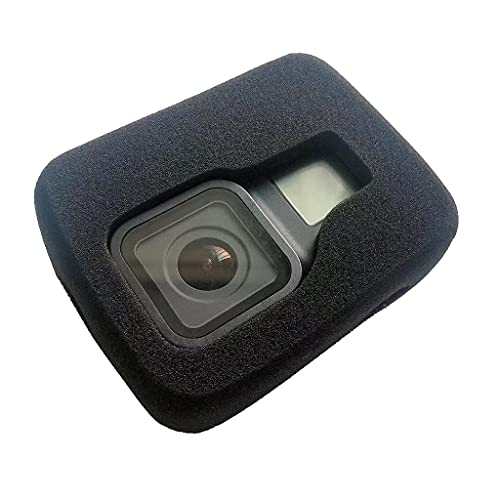 Cubierta de Parabrisas para Gopro, Action Windscreen Foam Windshield Housing Case para Gopro Hero8, Negro