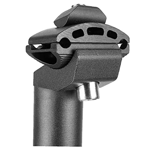 Cuchilla De Seguridad para Bicicletas, Postura De Asiento Ajustable De Alúmula para Ciclismo Bicicleta De Montaña Bicicleta De Carretera MTB BMX Negro 31.6mm