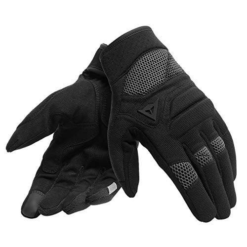 Dainese Guantes para Moto, Negro/Antracita, Talla L