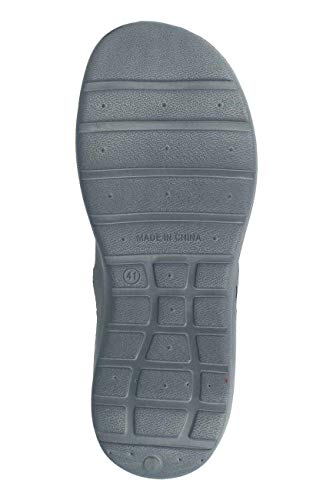 de fonseca Pantuflas de playa para hombre, modelo Recco E M611, color gris Gris Size: 46 EU