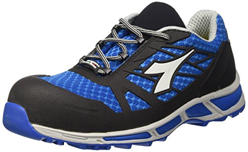 Diadora Energy Boost 3, Zapatilla de Deporte Baja, Hombre, Negro (Azzurro/nero 960), 48 EU