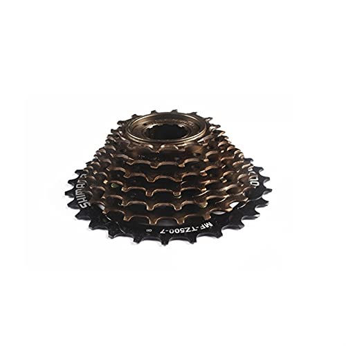 DUNRU Cassette Freewheel Bicicletas Freewheel, MF-TZ500 / TZ21 7 Cassette de Velocidad Freewheel 14-28T para MTB Road Cycling Bike Bike PiñóN Cassette (Color : MF TZ500)