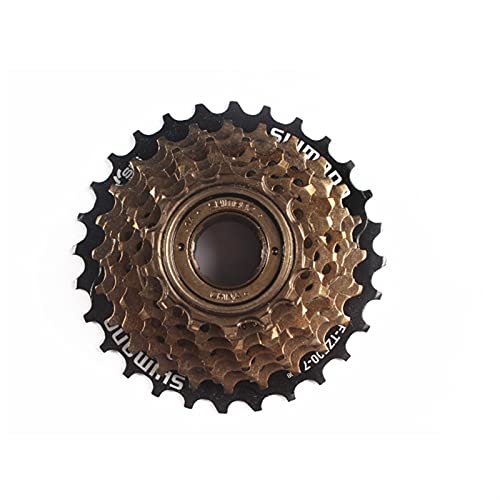 DUNRU Cassette Freewheel Bicicletas Freewheel, MF-TZ500 / TZ21 7 Cassette de Velocidad Freewheel 14-28T para MTB Road Cycling Bike Bike PiñóN Cassette (Color : MF TZ500)