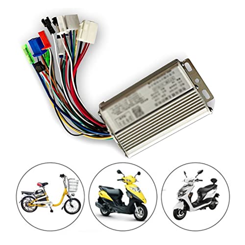 DZJUKD Controlador de Scooter Controlador de ebike 3 6v / 48v Sin escobillas Corriente Continua Controlador de Motor 600-800W for E-Scooter Accesorios Ebike BLDC Controller Fuerte y Robusto