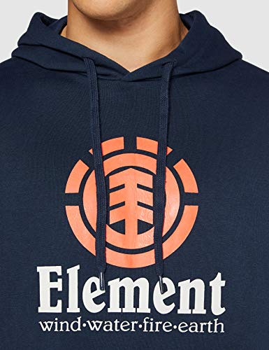 Element Vertical - Sudadera con capucha para Hombre Sudadera con capucha, Hombre, Eclipse Navy, L