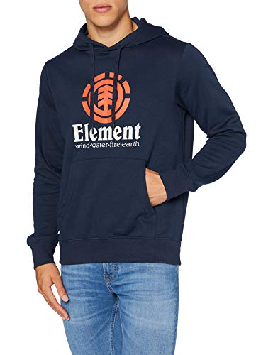 Element Vertical - Sudadera con capucha para Hombre Sudadera con capucha, Hombre, Eclipse Navy, L