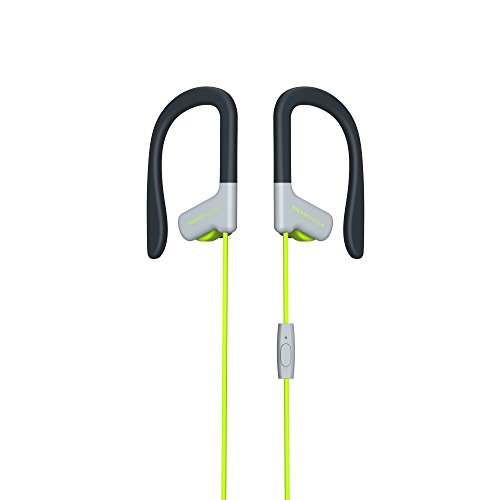 Energy Sistem Earphones Sport 1 (Auricular intrauditivo, Sistema de sujeción, micrófono, Control de reproducción, Sistema de fijación) Amarillo