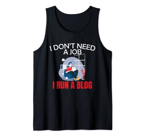 Escritor de blogs Camiseta sin Mangas