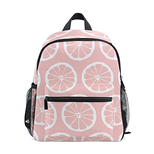 FANTAZIO Mochila para niños, Color Rosa toronja