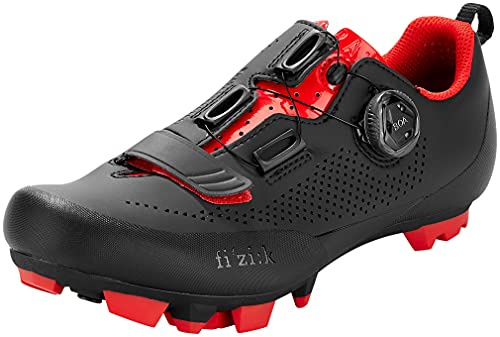 Fizik Terra X5 - Zapatillas Hombre - Rojo/Negro Talla del Calzado EU 44 2019