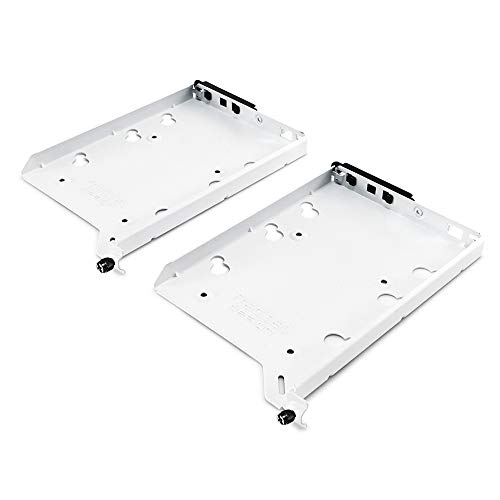 Fractal Design FD-ACC-HDD-A-WT-2P parte carcasa de ordenador Universal HDD mounting bracket - Componente (Universal, HDD mounting bracket, Blanco, 3.5", 1 pieza(s), 37 mm)