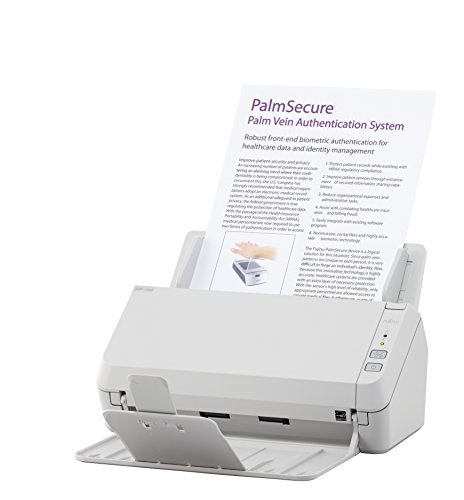 Fujitsu ScanSnap SP-1130 - Escáner de Documentos (láser) Color Blanco