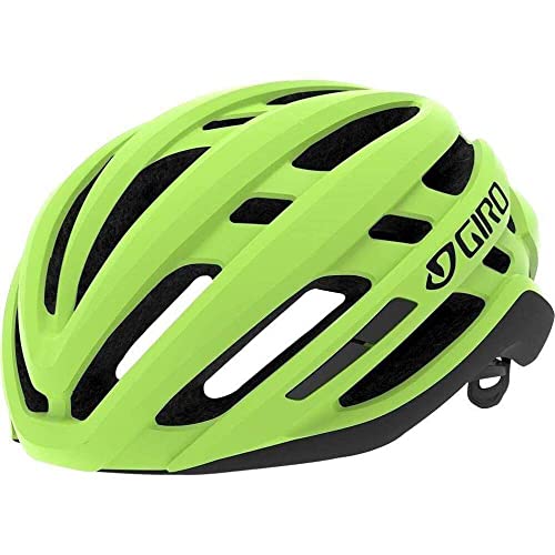 Giro Agilis Casco de Ciclismo Road, Amarillo Fluorescente, S | 51-55cm