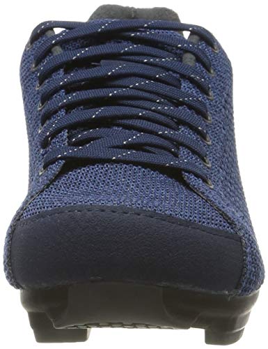 Giro Republic R Knit Road, Zapatos de Ciclismo de Carretera Hombre, Multicolor (Midnight/Blue Heather 000), 39 EU