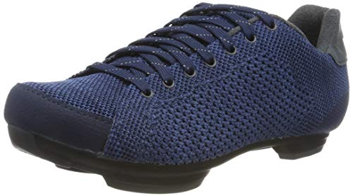 Giro Republic R Knit Road, Zapatos de Ciclismo de Carretera Hombre, Multicolor (Midnight/Blue Heather 000), 39 EU