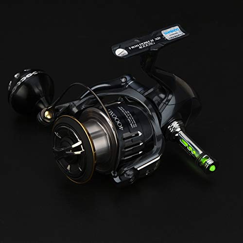 GOMEXUS Soporte Antirayaduras de Carrete de Pesca para Shimano 15 16 Stradic FK FL 1000-4000 Daiwa 15 Emeraldas Air 2508 Spinning Reel Stand Metal 48mm