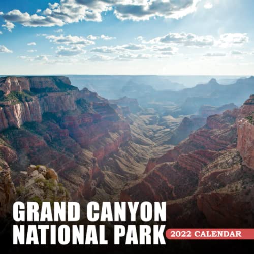 Grand Canyon National Park 2022 Calendar: Beautiful Garden Calendar 2022, January 2022 - December 2022, 12 Months, Squared Monthly, Mini Planner | Kalender Calendario Calendrier | BONUS 4 Months 2021