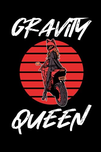 Gravity Queen: 100 Pages Planner 100 Day Goal Planner for Dirt Bike in Format 6x9