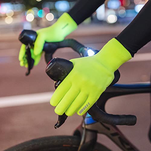 GripGrab Guantes de Ciclismo de Invierno Térmicos Impermeables de Punto Largos Antideslizantes Cortavientos Táctiles