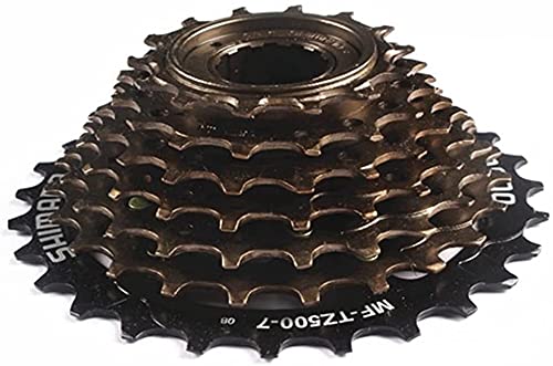 HbTcDxz Cassettes Y PiñOnes Bicicletas Freewheel,MF-TZ500/TZ21 7 Cassette De Velocidad Freewheel 14-28T for MTB Road Cycling Bike Bike Rueda Libre (Color : MF TZ500)