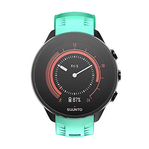 ISABAKE Correa para Suunto 9, Correa de Silicona Suave Correa de Repuesto de tamaño Ajustable Compatible con Suunto 9 / Spartan Sport Wrist HR Baro/Suunto D5 (Verde)