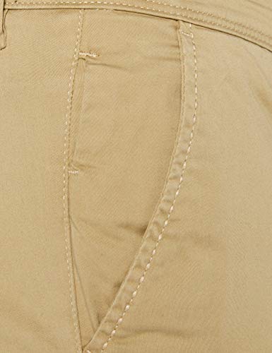 Jack & Jones Jjibowie Jjshorts Solid Sa STS Pantalones Cortos Chinos, Caqui, S para Hombre