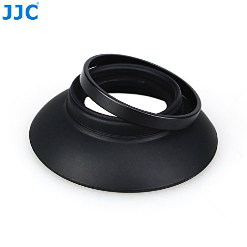 JJC EN-5K - Eyecup de silicona para Nikon D2H, D2Hs, D2X, D2Xs, D3, D3S, D4, D4S, D5, Df, D500 D800, D800E, D810, D810A, F6, etc