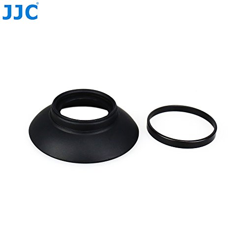 JJC EN-5K - Eyecup de silicona para Nikon D2H, D2Hs, D2X, D2Xs, D3, D3S, D4, D4S, D5, Df, D500 D800, D800E, D810, D810A, F6, etc