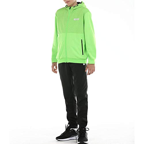 John Smith Curva J Conjunto Deportivo, Niños, Verde Fluor, 10