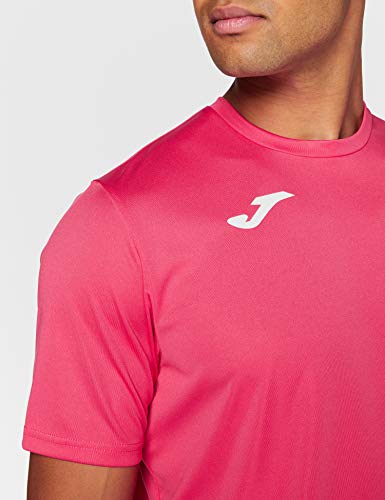 Joma Combi Camiseta Manga Corta, Hombre, Fucsia, M