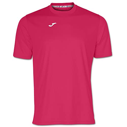 Joma Combi Camiseta Manga Corta, Hombre, Fucsia, M