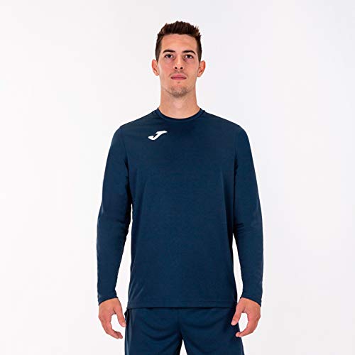 Joma Combi Camisetas Equip. M/L, Hombre, Marino