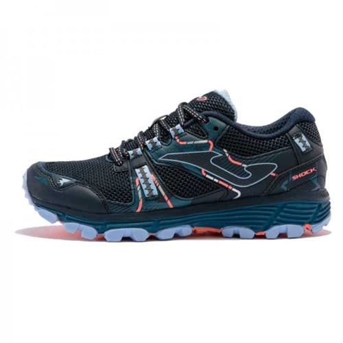 JOMA Shock Lady 2103 Navy Violet. Zapatilla Trail Running Mujer. Talla 38