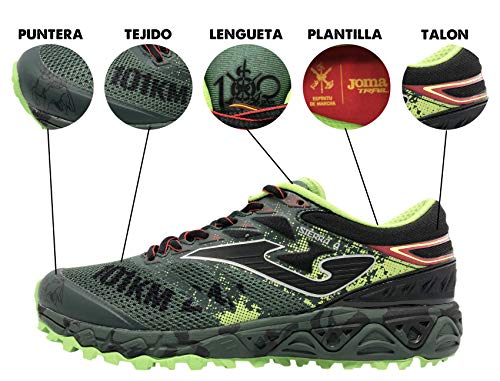 Joma TK Sierra 4 Zapatilla Trail Running Legión Bandera de España - Numero 38