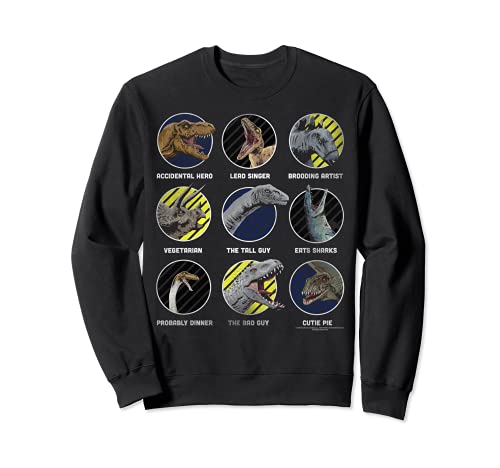 Jurassic World Dino Classification Humor Sudadera