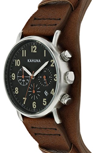 Kahuna Reloj Analógico para Hombre de Cuarzo con Correa en PU AKUC-0060G