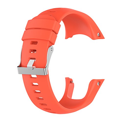 kdjsic Correa de Silicona de Repuesto para muñequera para Reloj Suunto Spartan Trainer Wrist HR