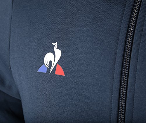 Le Coq Sportif FZ Sweat Presentation Coton Sudadera, Hombre, Dress Blues, S