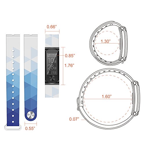 Leotec Pulsera de actividad Cool HR - Pulsera de actividad, con monitor de frecuencia cardiaca en la muñeca, monitor de actividad,sumergible,correas intercambiables y notificaciones inteligentes, color Blanca