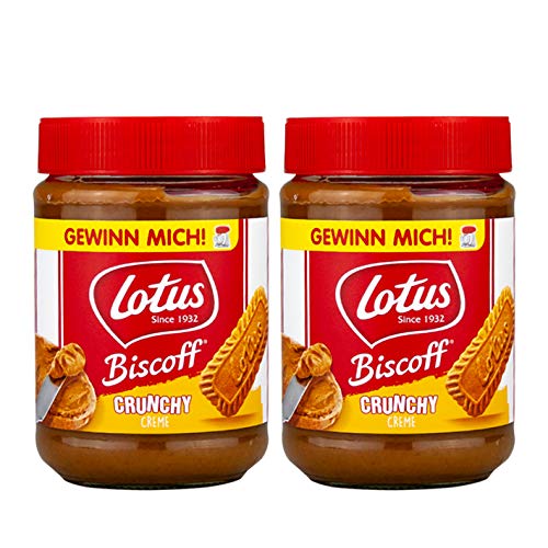 Lotus Original Caramelised Spread Crunchy 380 g (Pack of 2)