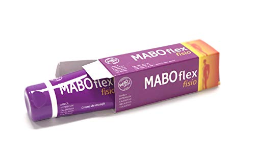 MABO Flex Fisio 75 ml - Crema de Masaje para Alivio de Dolores Musculares y Articulaciones Arnica Caléndula Mentol Hypericum Colágeno