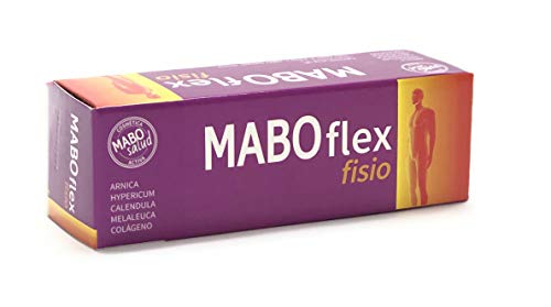 MABO Flex Fisio 75 ml - Crema de Masaje para Alivio de Dolores Musculares y Articulaciones Arnica Caléndula Mentol Hypericum Colágeno