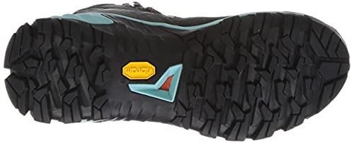 MAMMUT Bota SAPUEN High GTX, Botas de Senderismo Mujer, Black/Dark Frosty, 40 EU