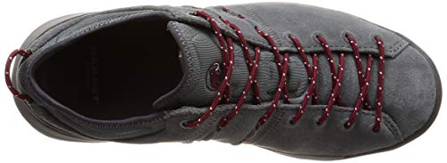 Mammut Hueco Low GTX, Zapatillas de Senderismo Mujer, Gris (Grey/Dark Beet 000), 41 1/3 EU