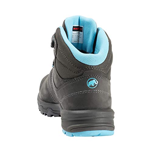 Mammut Nova III Mid GTX Botas de Senderismo, Mujer, Gris (Graphite/Whisper 000), 38 EU