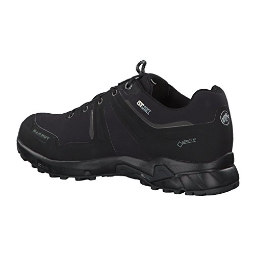 Mammut Ultimate Pro Low Gtx, Zapatillas de Senderismo para Mujer, Negro (Black/Black 000), 38 EU